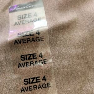 Kenneth Cole Beige polyester/rayon/Spandex trousers size 4